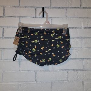 NWT Victoria's Secret PINK Swim Shorts - Lemon & Orange Print, Size S